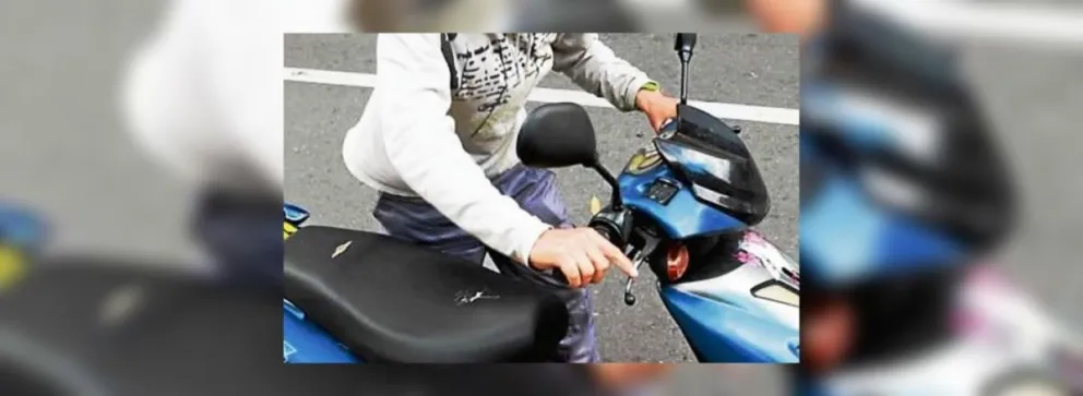 Con las manos en la masa: salteño quiso afanar una moto y terminó mal