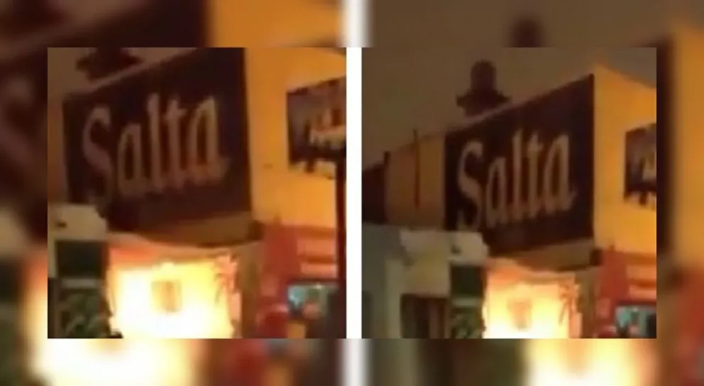 Fernández e Independencia: feroz incendio en una confitería