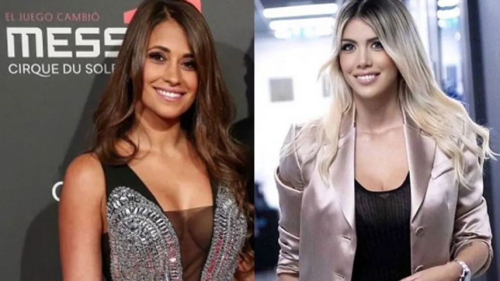  Wanda Nara y Antonella Rocuzzo coincidieron en en exclusivo desfile en París