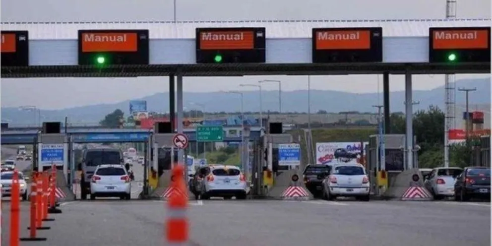 Debido al finde largo ordenaron levantar los peajes hacia la costa atlántica