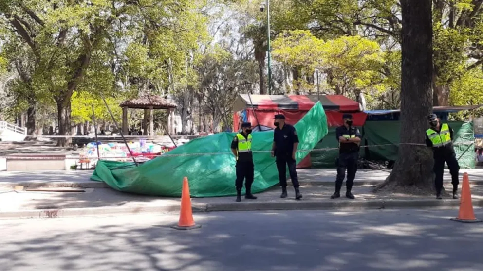 El Parque San Martín en su momento más oscuro: “Tengo miedo de llegar por ahí”