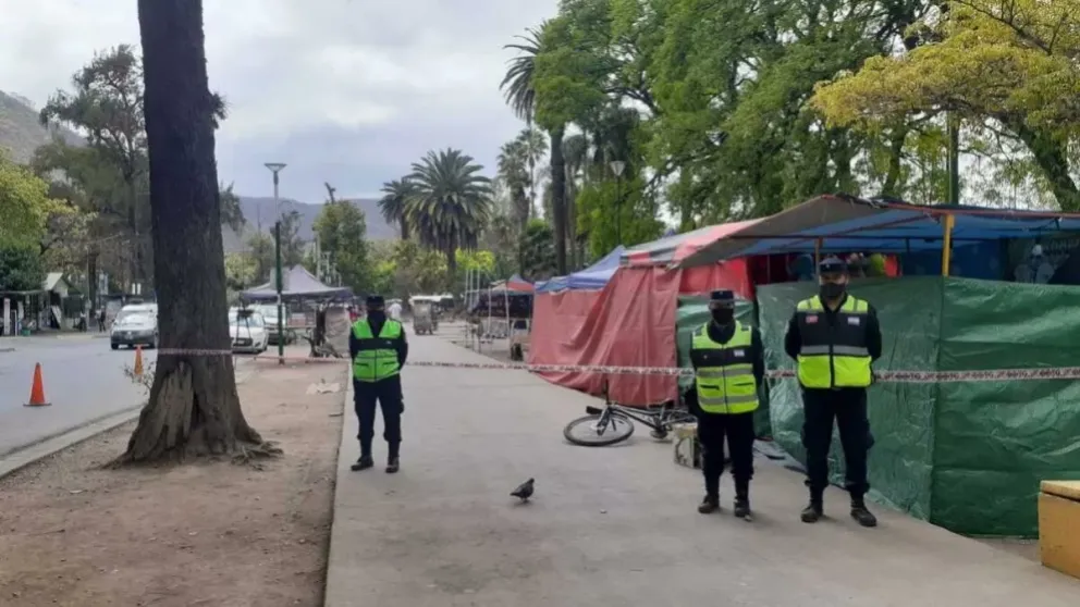 Parque San Martín. Fuente: (Twitter)