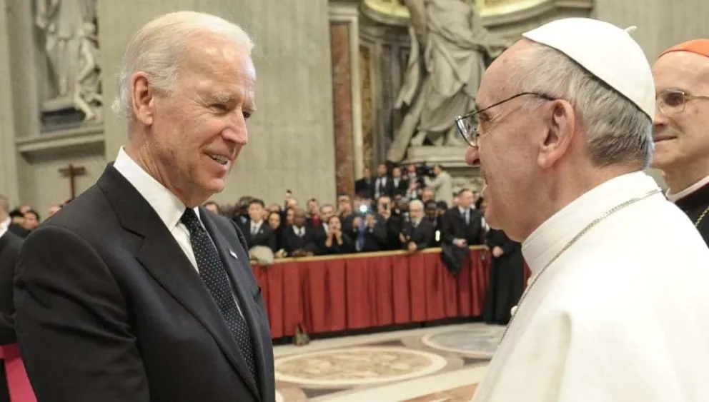 Joe Biden se reunirá con el Papa Francisco 