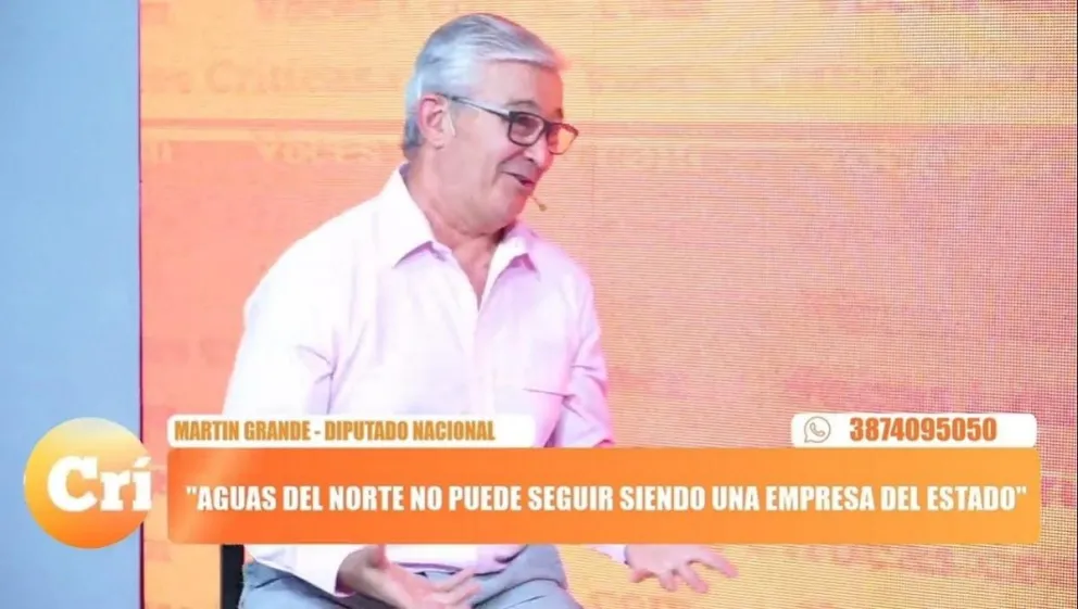 Martín Grande implacable con Aníbal Fernández. "Hemos pedido su renuncia"