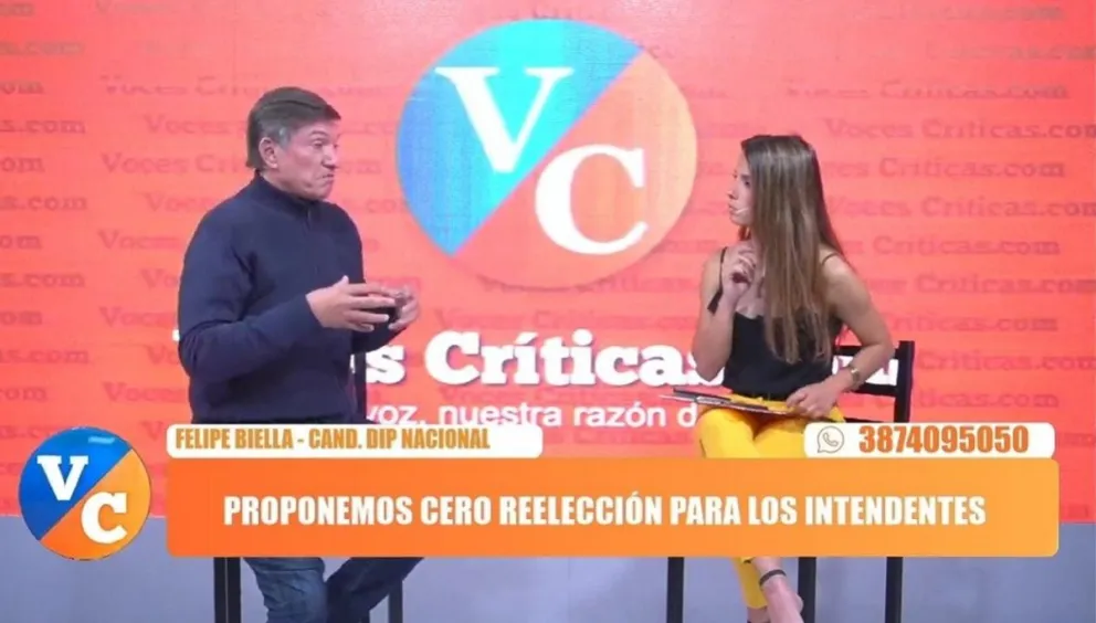 Felipe Biella: "Estamos dando una gran batalla en la convención constituyente"