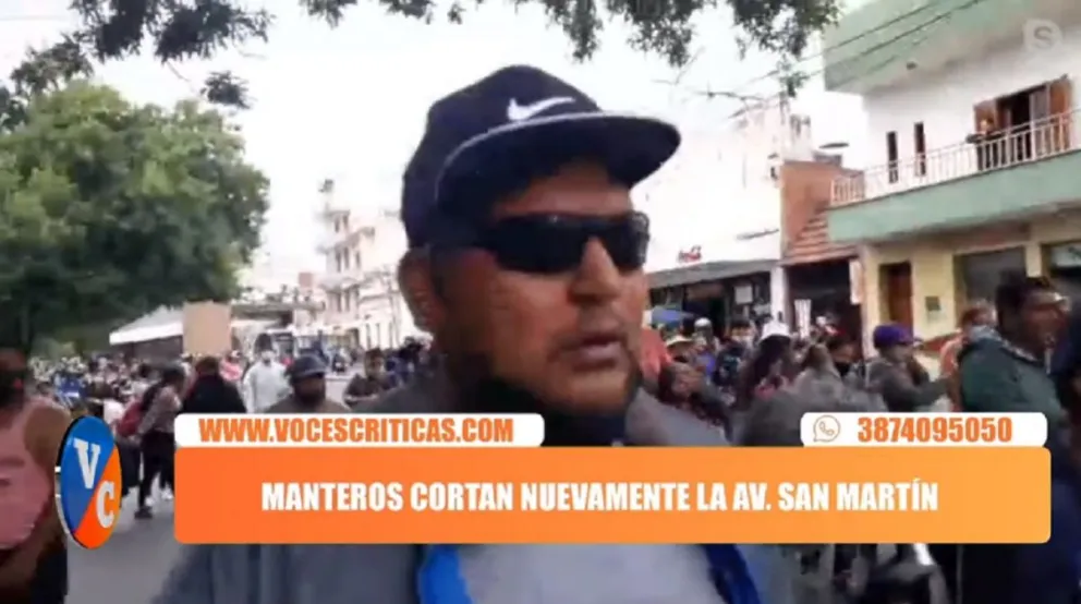 Manteros: "Queremos que nos permitan la entrada a las peatonales"
