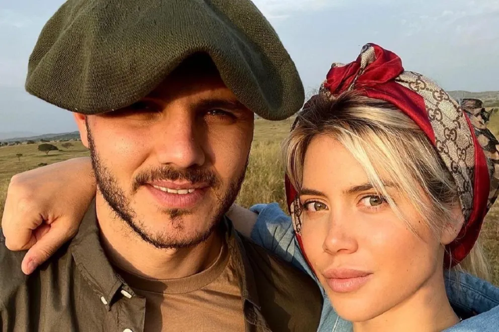 Mauro Icardi y Wanda Nara