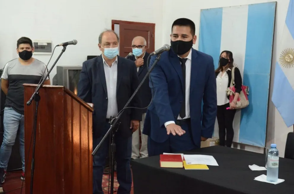Guillermo Alemán asumió la intendencia de Aguaray: así fue su primer discurso 