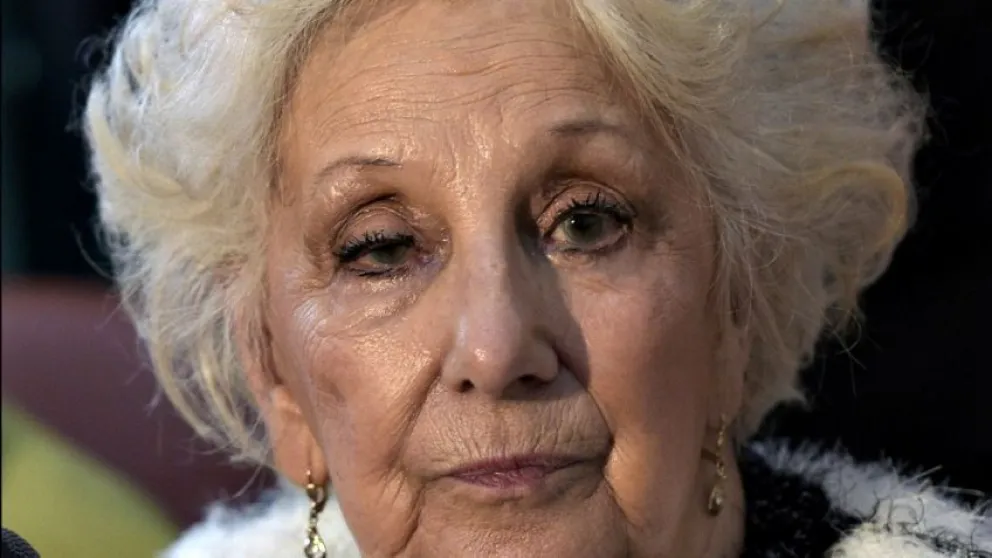 En medio del conflicto,  Estela de Carlotto defendió a los mapuches