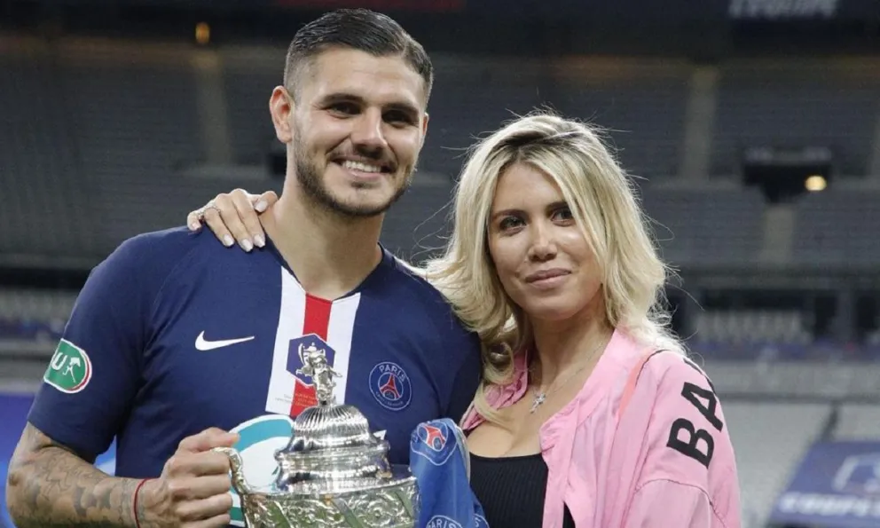 Wanda Nara y Mauro Icardi