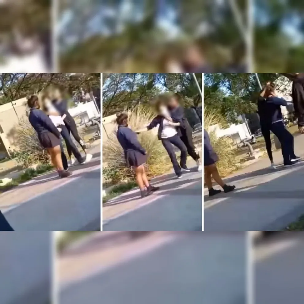 |TERRIBLE| Dos adolescentes de un conocido Colegio salteño se trenzaron a las piñas
