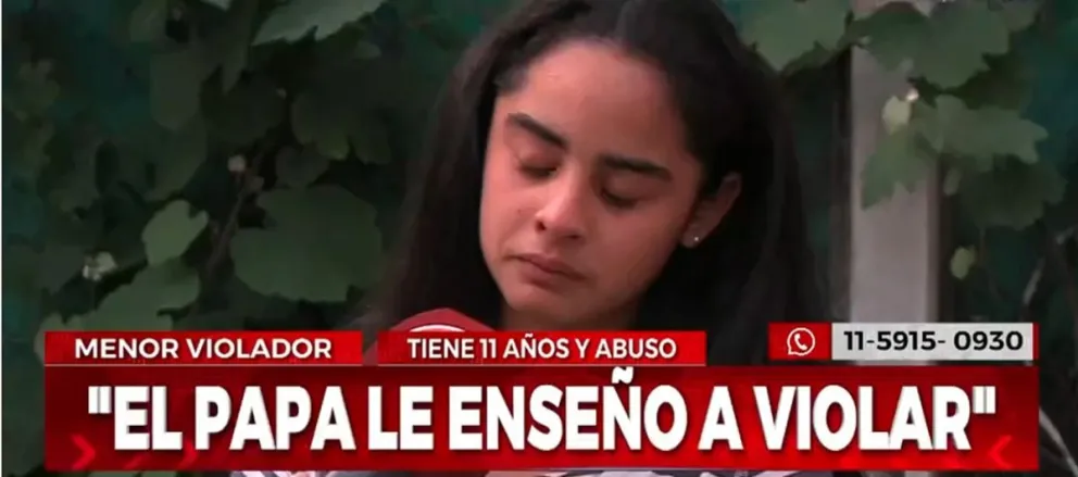 Nene de 11 años violó a su hermanita menor: la madre denuncia que su papá gendarme le enseñó
