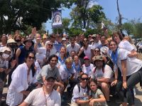 Esteban Bullrich en Salta: iniciaron una peregrinación a la Virgen del Cerro por la salud del Senador que padece ELA