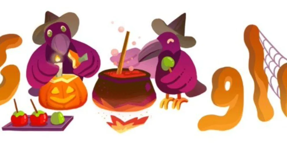 Doodel del 31 de octubre. Foto: Twitter