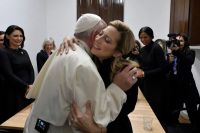 Fabiola Yáñez visita Italia y recibió un enorme gesto por parte del Papa Francisco 