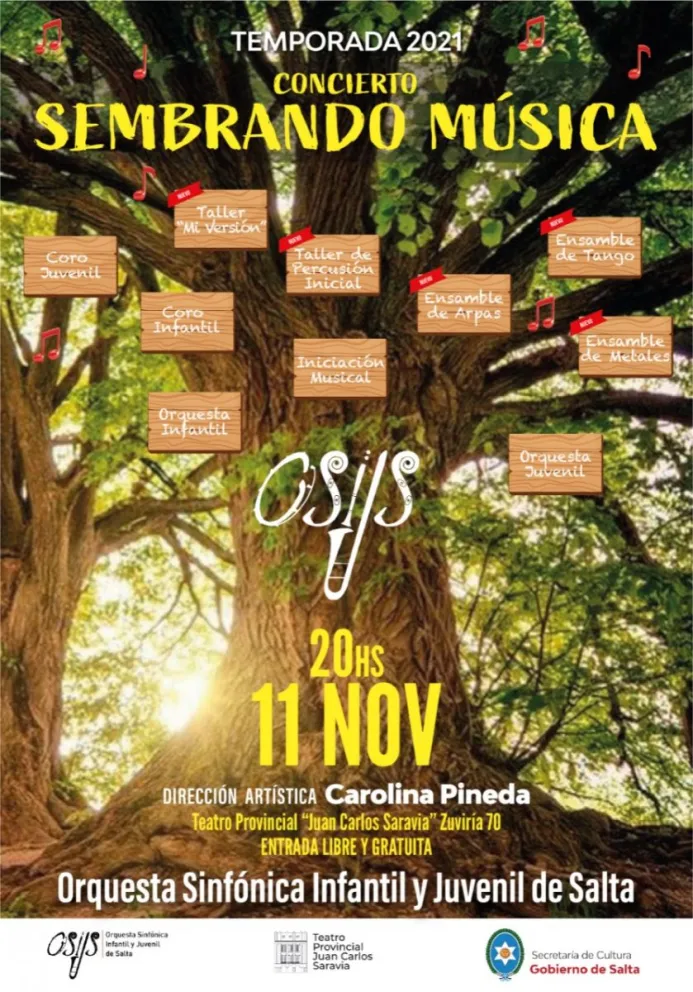 Orquesta Sinfónica infantil y juevenil