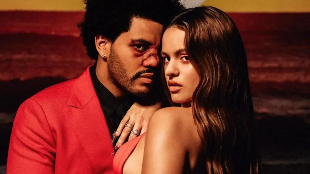 Asi reaccionaron los fans de Rosalía al verla junto a The Weeknd ¡Casi se besan!