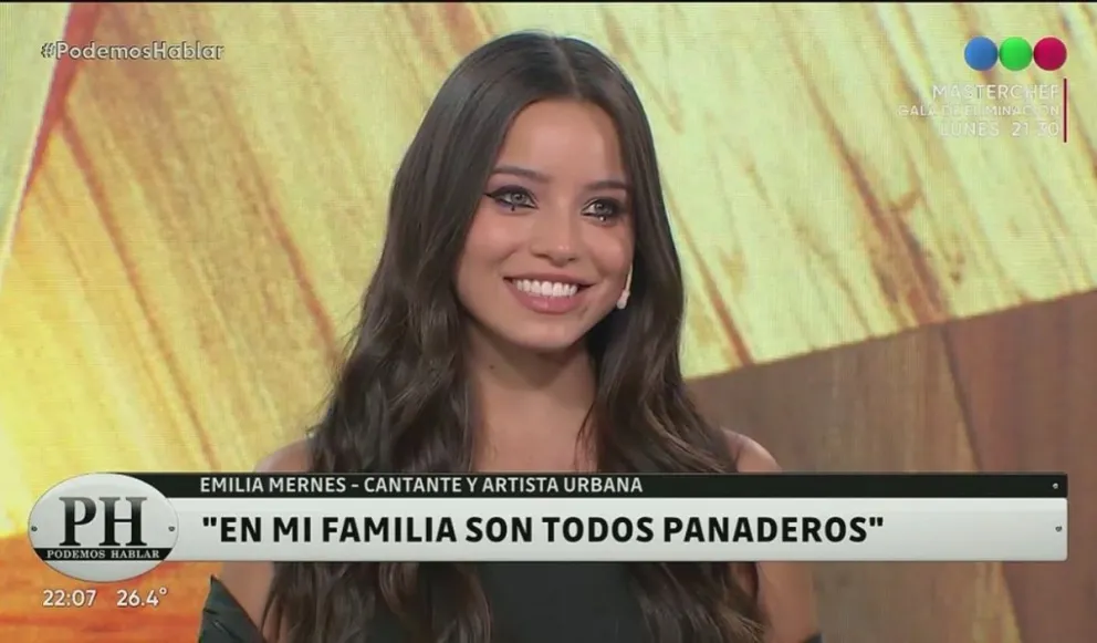 Emilia Mernes relató una terrible situación que vivió cuando era adolescente
