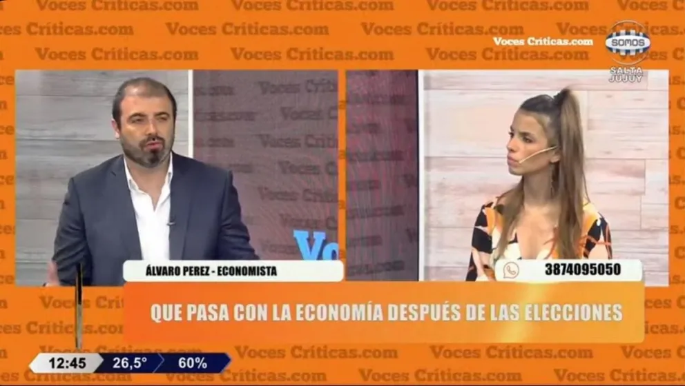 Álvaro Pérez: "Argentina tiene una de las peores presiones tributarias del planeta"