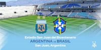 Rumbo a Qatar 2022, ya juegan Argentina vs. Brasil
