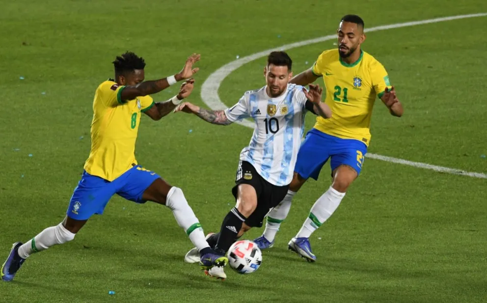 En un clásico trabado, Argentina igualó 0-0 ante Brasil