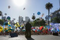 El oficialismo celebró el Día de la Militancia con una megafiesta en Plaza de Mayo