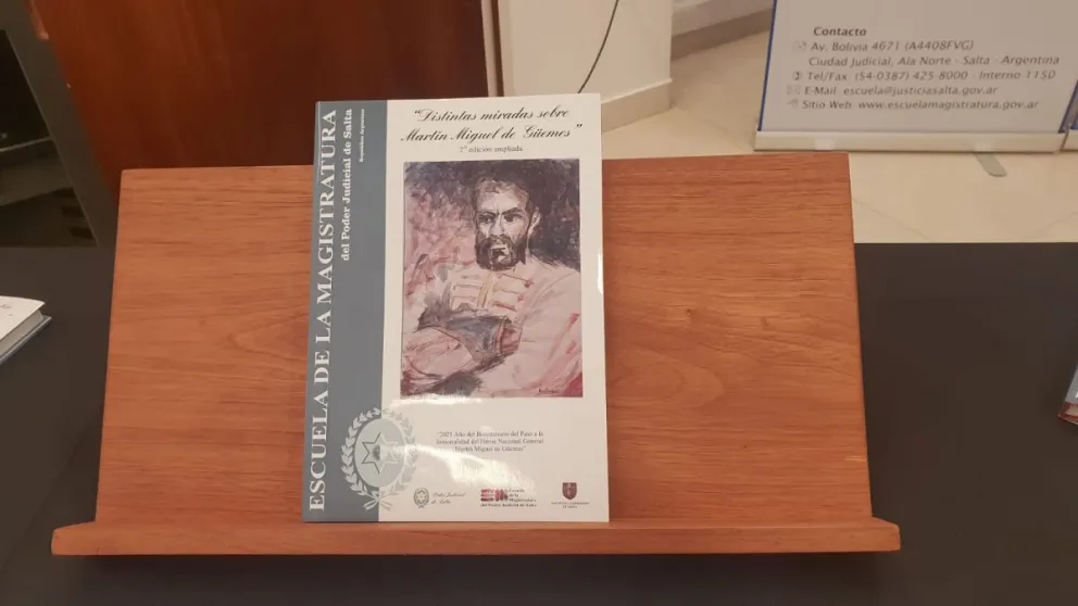 Escuela de la Magistratura: presentan el libro "Distintas miradas sobre Martín Miguel de Güemes"