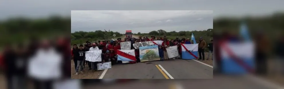 Jornada picante en el interior: corte total en la Ruta Nacional 81