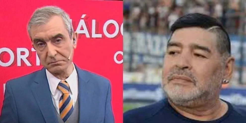 Nelson Castro y una cruda frase sobre Diego Maradona: "Fue enterrado sin corazón"