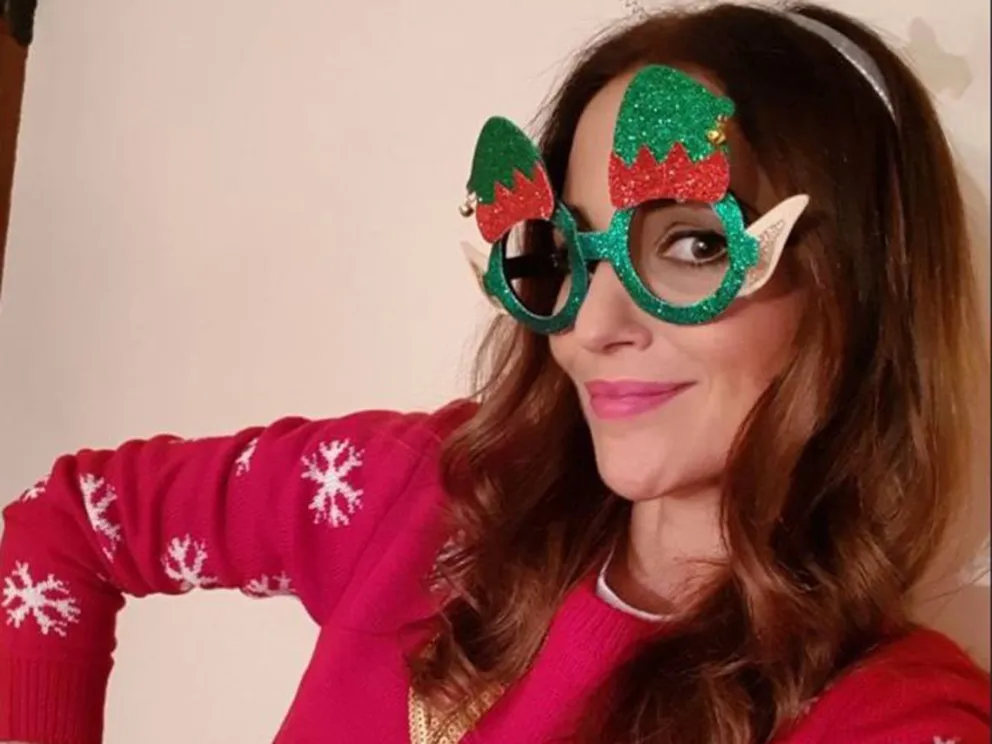 Paula Echevarría se prepara para recibir la Navidad con este divertido posado