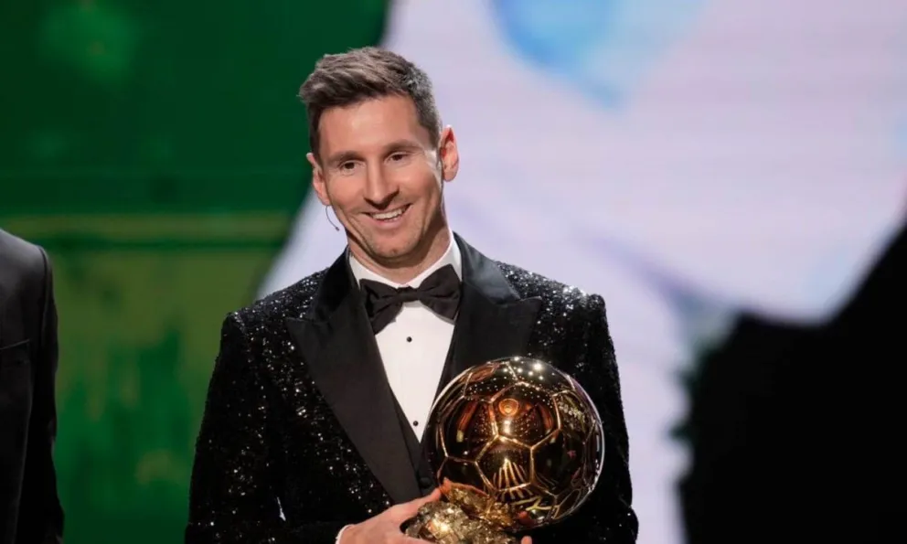 Lionel Messi se ganó su séptimo Balón de Oro y se lo agradeció a la Selección Argentina