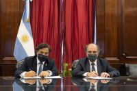 Saénz firmó un importante convenio para financiar a los sectores productivos salteños