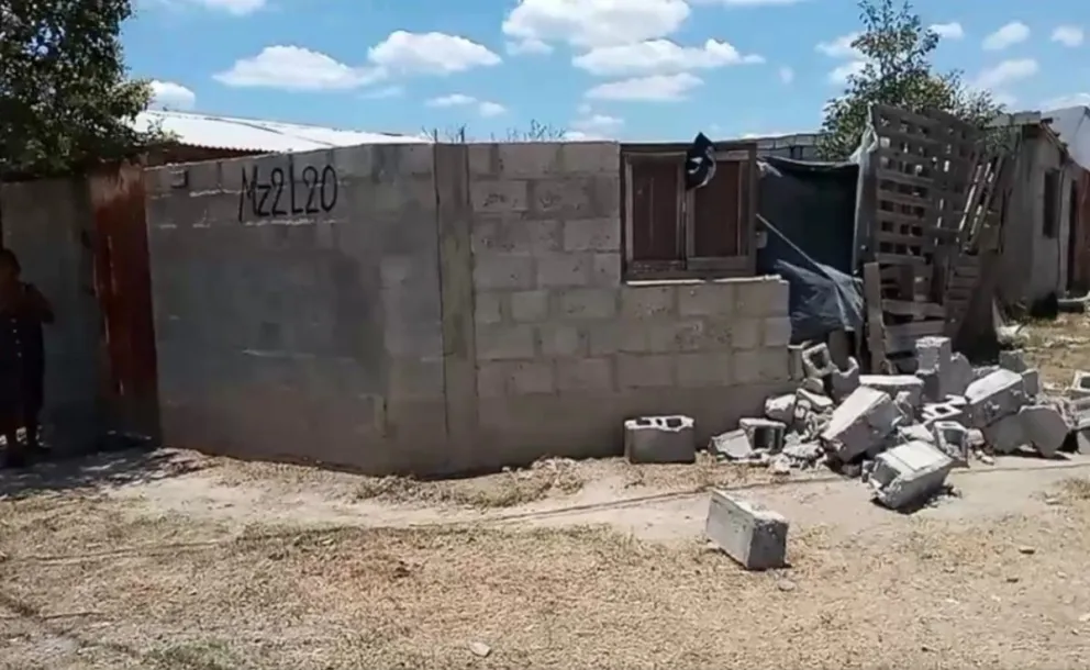 El lugar donde tenían cautivo al empresario. 