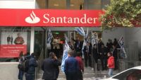 No hay atención en el Banco Santander y hay peligro de cierre de sucursales