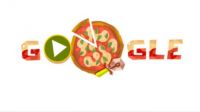 Celebrando la pizza: el nuevo doodle interactivo de Google