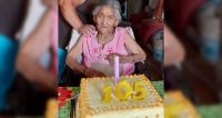 Abuelita salteña cumplió 105 años: atravesó la pandemia como si nada