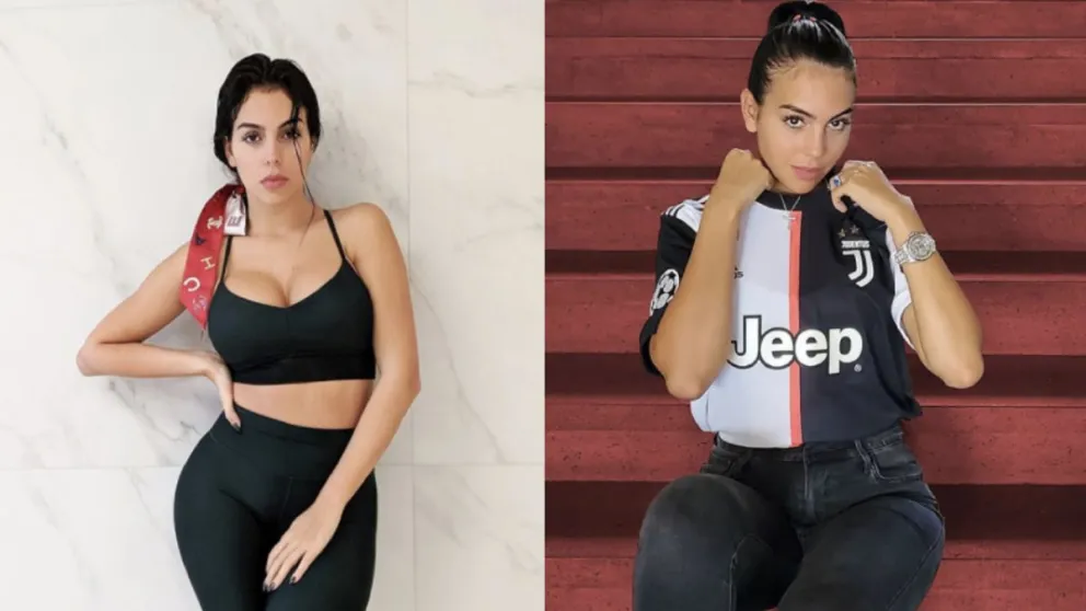 Georgina Rodríguez sacó del baúl de los recuerdos una fotografía en traje de baño cuando era más jovencita 