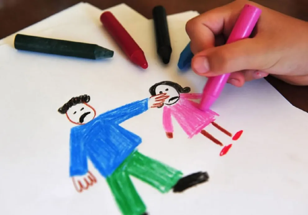 A través de un dibujo, salteñita contó lo que le hacía su padrastro