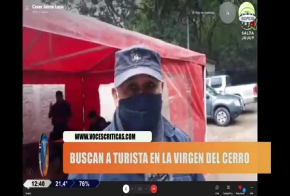 Avanza la búsqueda del turista en el cerro de la Virgen: ¿Qué se sabe?