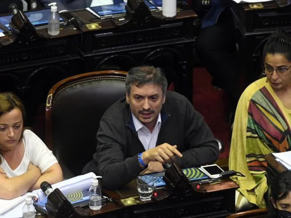 ¿Cuáles fueron las lecturas en el gobierno del discurso de Máximo Kirchner?
