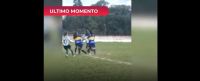 |TERRIBLE VIDEO| Piña va piña viene, las muchachas se entretienen: escándalo en un partido de fútbol