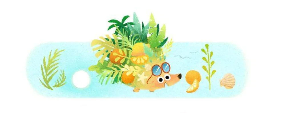 Solsticio de verano: de qué se trata el nuevo doodle de Google