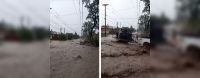 FOTOS | Una fuerte tormenta azotó a Rosario de Lerma: el río desbordó y se registraron inundaciones