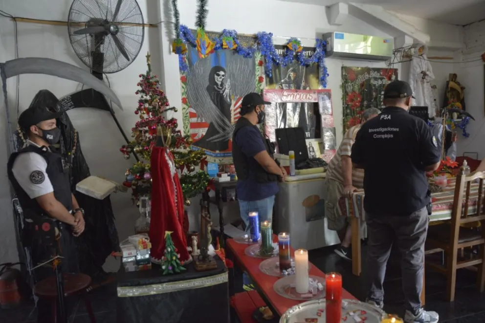 La pista que permitió llevar a cabo el allanamiento en Villa San Antonio