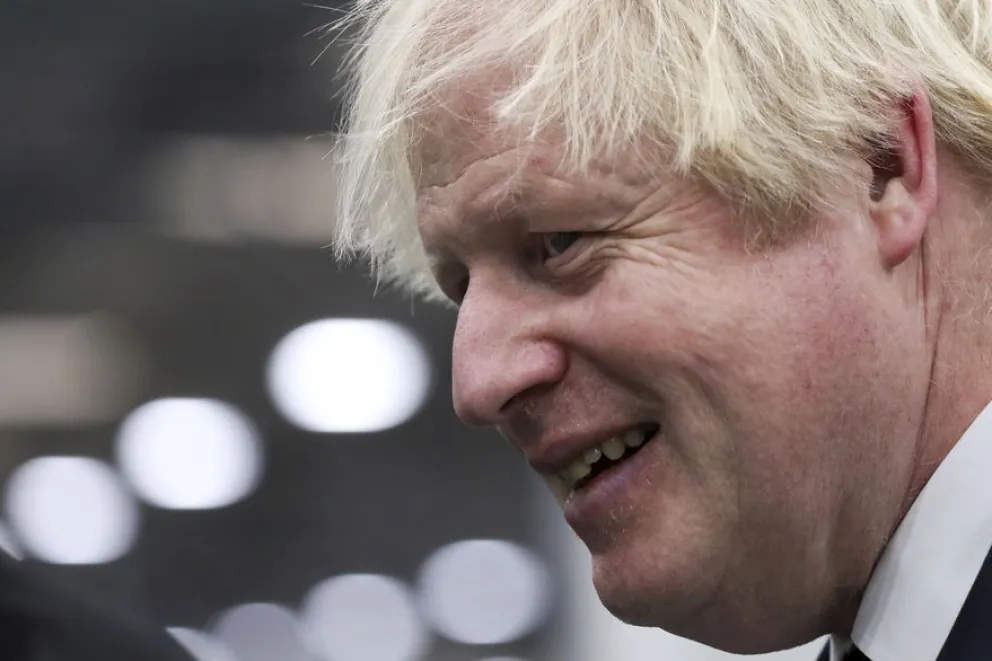   Boris Jhonson envió un saludo navideños a los habitantes de Malvinas y aprovechó la ocasión para burlarse de Argentina