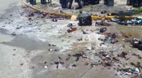 De no creer: un camión repartidor perdió 25 cajones de cerveza y las botellas reventaron en plena calle en Salta