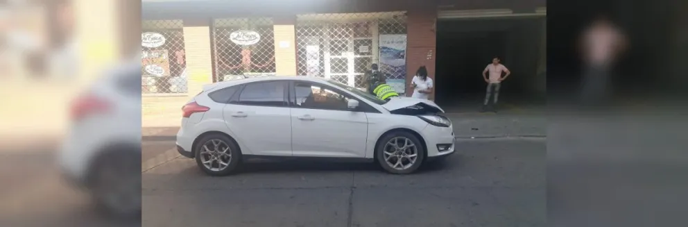 Terrible choque en cadena causó varios destrozos en el centro salteño