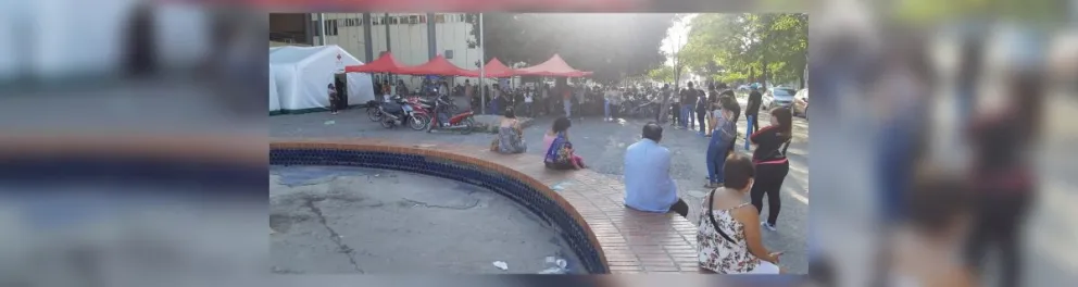 |FOTOS| Inmensas filas para hisoparse en el interior salteño