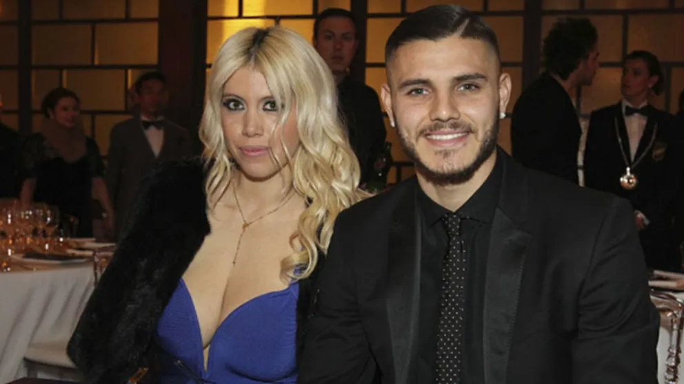 Así fue la reacción de Mauro Icardi al ver a las dobles de Wanda Nara
