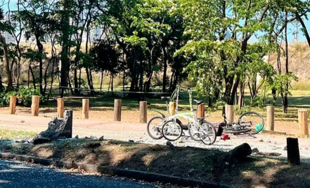 Choque a ciclistas y runners:  internada en grave estado una mujer no pudo dar batalla